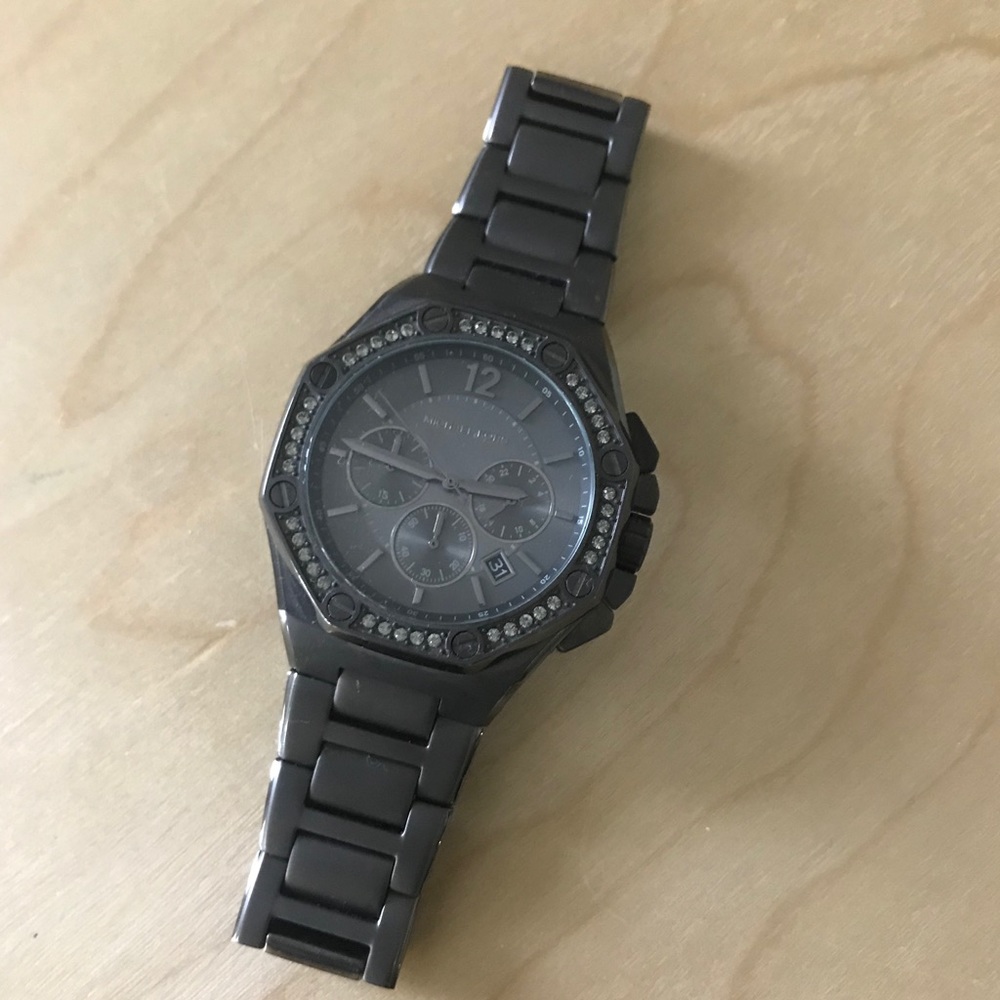 Michael Kors Gunmetal Watch
